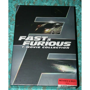 FAST & FURIOUS 7 MOVIE COLLECTION PLUS BONUS DISC COLLECTION New/Sealed